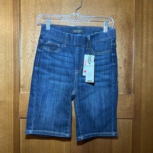 Judy Blue Dark Bermuda Shorts Denim Pull On Small New With Tags